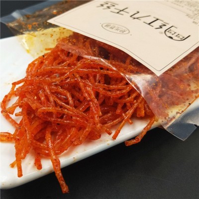 拾光悠味辣条大辣片辣皮125g面筋休闲摆摊批货网红辣条小零食批发图3