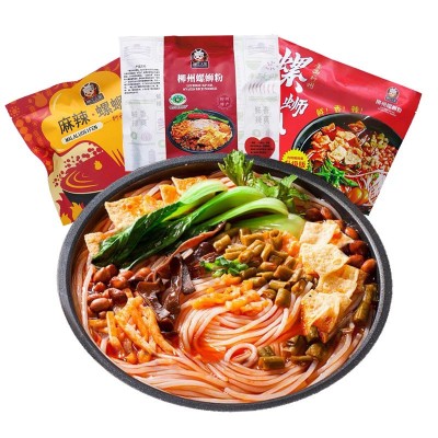 柳江人家螺蛳粉330g广西柳州螺丝粉350g酸辣粉批发速食米粉方便面图4