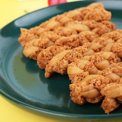 鸡蛋酥麻花320g盒装特产零食传统休闲食品小整箱散装批发传统糕点图3