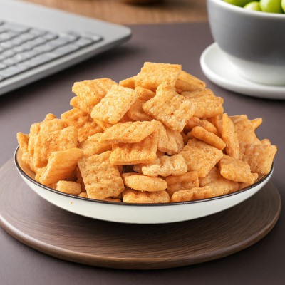 旭源虎牙脆锅巴小包装解馋办公室小零食网红爆款童年怀旧2024新款图3