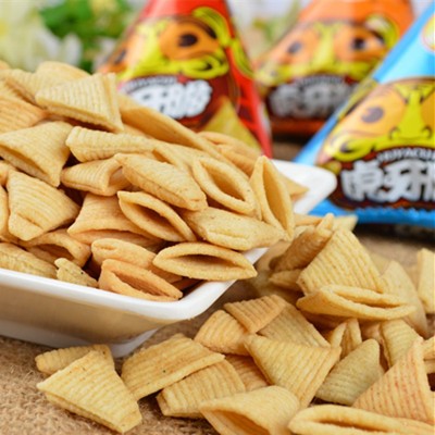 旭源虎牙脆4.8斤妙脆角尖角脆三角脆锅巴90后80后怀旧小吃小零食图3