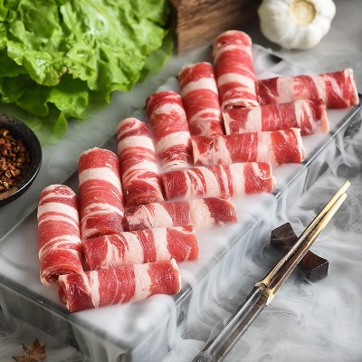 精品肥牛 一件50斤 每件7块支持试样火锅肥牛 烤肉肥牛 冒菜肥牛图3