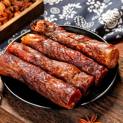 重庆过街楼烟熏柴火川味原味香肠广味麻辣农家自制烟熏腊肠图4