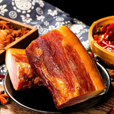 重庆过街楼农家烟熏四川川味腊肉二刀腊肉重庆特产农家自制香肠图2