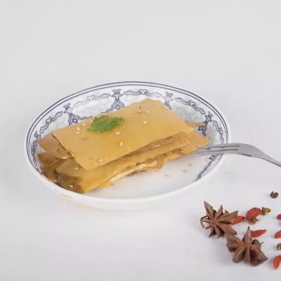 豆干礼盒香辣夹心豆腐干1500g/箱10袋装送家人传统工艺礼盒装图2