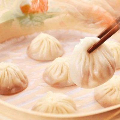 三全正宗上海灌汤包薄皮小笼包子鲜肉虾肉冷冻速食早餐半成品食材图4