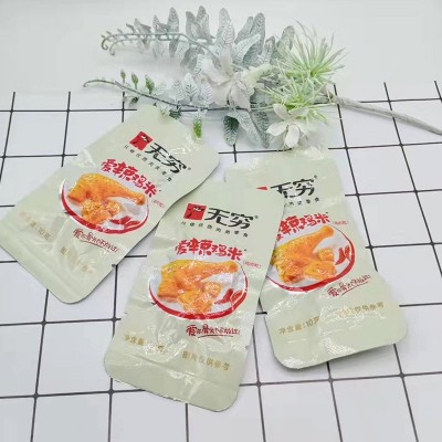 无穷鸡米粒香辣味10克包办公休闲零食广东盐焗小吃批发图2
