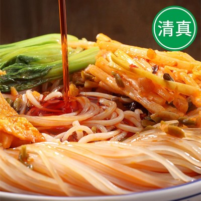 【清真】自热螺蛳粉柳州风味酸辣即食宿舍学生速食渝穆清真食品图2