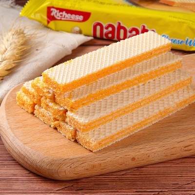 印尼进口 纳宝帝丽芝士奶酪草莓巧克力味威化饼干145g 休闲零食品图2