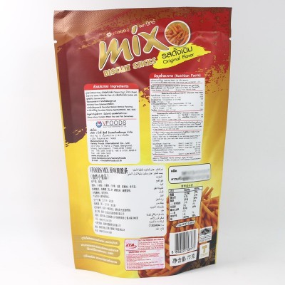 泰国进口VFOODS MIX脆脆条30g 香辣网红虾条膨化小吃薯 条零食批发图4