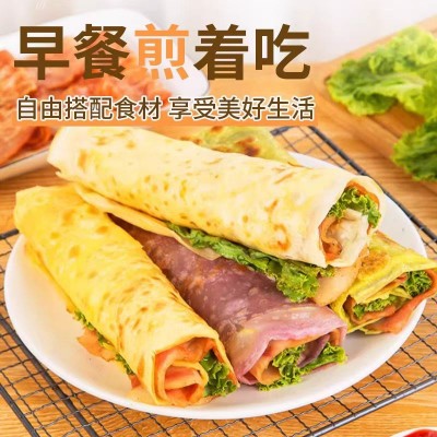 30片鸡蛋灌饼面饼家用手抓饼家庭装专用早餐食品饼速食半成品饼皮图3