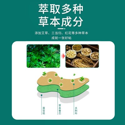 源头工厂膏贴腰椎贴艾草贴膝盖贴颈椎关节贴一件代发诊所老贴膏图3