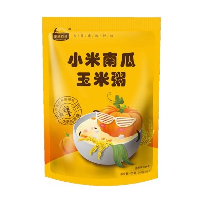 小米南瓜玉米粥速食冲泡即食代餐玉米粥懒人必备图5