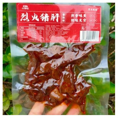 香辣猪肝爆辣即食卤味零食辣猪肝肉类礼包零食