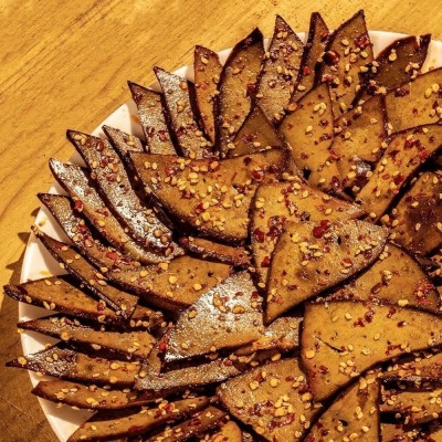 香辣猪肝爆辣即食卤味零食辣猪肝肉类礼包零食图4