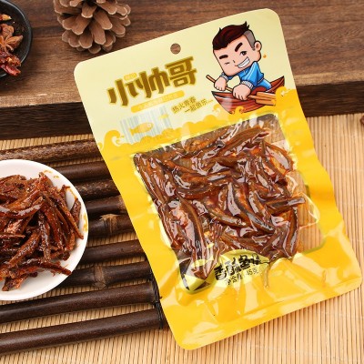 湖南特产小鱼仔45g大包香酥鱼仔香辣休闲食品加工定制鱼类零食图4