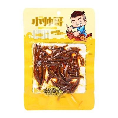 湖南特产小鱼仔45g大包香酥鱼仔香辣休闲食品加工定制鱼类零食图5