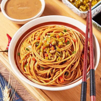 厂家直发新款4人份 正宗武汉热干面包邮干拌麻辣升级速食含酱料包图3