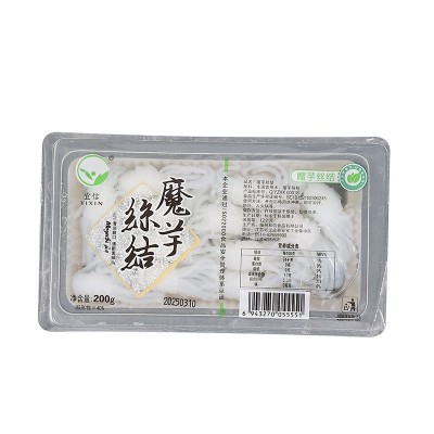 零脂轻食魔芋丝结 低热量卡路里代餐方便即食凉拌魔芋丝结批发图4