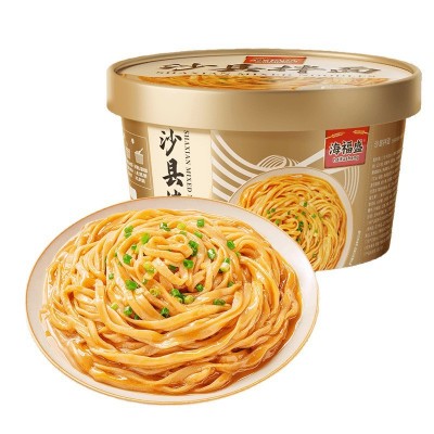 海福盛沙县拌面非油炸花生酱酸菜FD冻干面福建特色早餐小吃图4