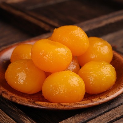 厂家直销红太阳咸鸭蛋黄 浑圆饱满咸鸭蛋黄 现货湖南特产小号160g图3