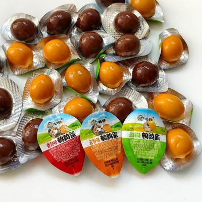 源头厂家鹌鹑蛋盐焗味卤蛋即食独立小包装散单个装休闲零食小吃批图3