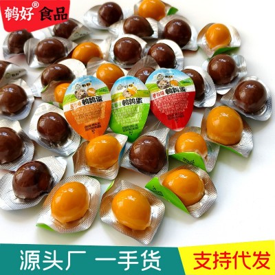 源头厂家鹌鹑蛋盐焗味卤蛋即食独立小包装散单个装休闲零食小吃批图2