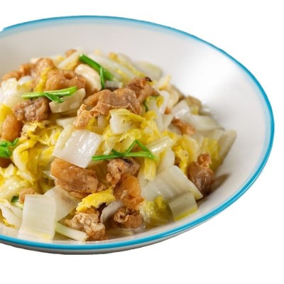 食用猪油渣新鲜肥肉炼制肉脂渣油炸香酥炒菜包饺子包子板油肥膘图5