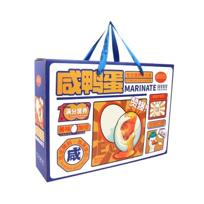 碧水情咸鸭蛋礼盒爆油咸鲜泥腌海红心散养批发咸沙礼盒装咸蛋黄图5