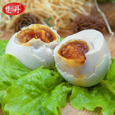 烤鸭蛋60g/枚*10枚/20枚一盒红泥腌制熟烤鸭蛋真空包装工艺图5