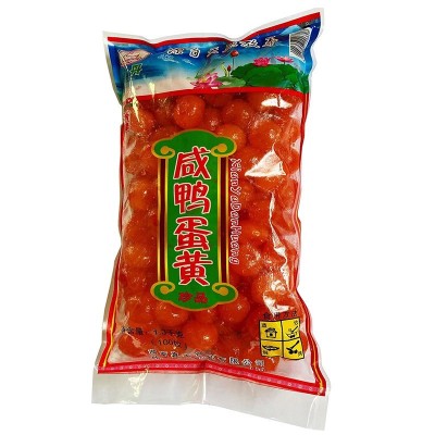 灵丹牌红心流油13-15克大号咸鸭蛋黄适用于打散蛋黄酥蛋糕咸蛋黄图2