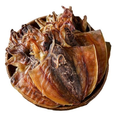 源头厂家墨鱼干海鲜干货墨鱼500克纯淡晒目鱼干货乌贼干淡水煲汤图5