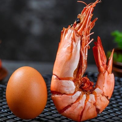 九节虾开袋即食 孕妇零食海鲜干货 山东特产烤虾干大号竹节虾海虾图3