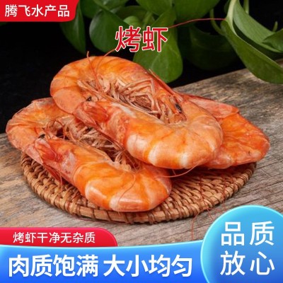 现货供应烤虾虾干大号家用即食海鲜厂家直供水产干虾休闲零食袋装