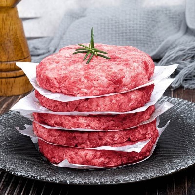 春花邱食 和牛牛肉饼 牛肉馅 600g /10片 独立包装黄牛肉牛 排清真图3