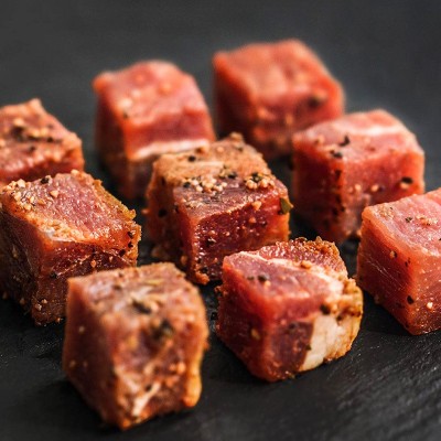 艾克拜尔黑椒牛仔粒5斤火锅烧烤肉食材批发黄牛肉火锅食材