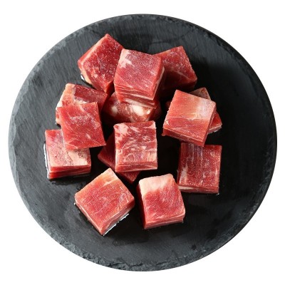 艾克拜尔黑椒牛仔粒5斤火锅烧烤肉食材批发黄牛肉火锅食材图5