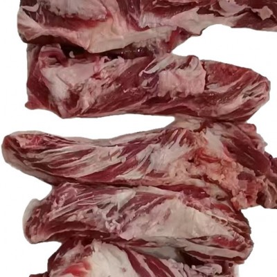 牛肋条安格斯牛腹肋条新鲜麻冻牛贴骨肉谷饲牛肋条烧烤烤肉铁板烧图5