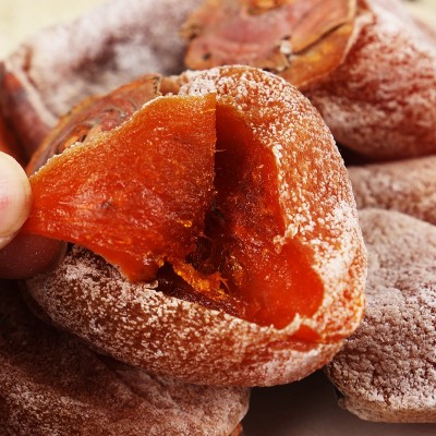 正宗陕西柿饼农家霜降吊饼自然晾晒上霜软糯香甜吊饼原料产地富平图3