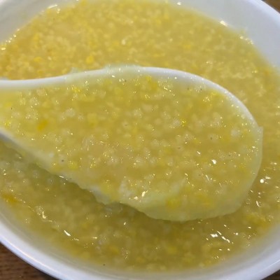 新米黄小米500克 独立真空包装 小米粥 十亩粮缘五谷杂粮工厂批发图2