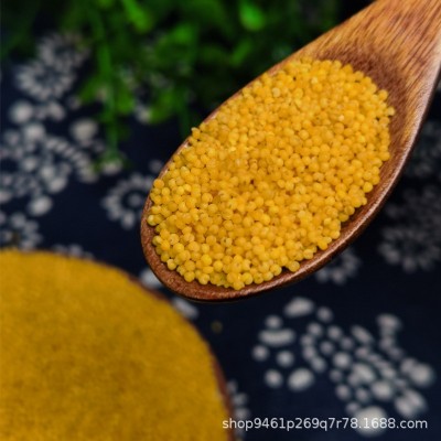 黄小米250克独立真空包装软糯粘稠十亩粮缘品牌团购批发五谷米粥图4