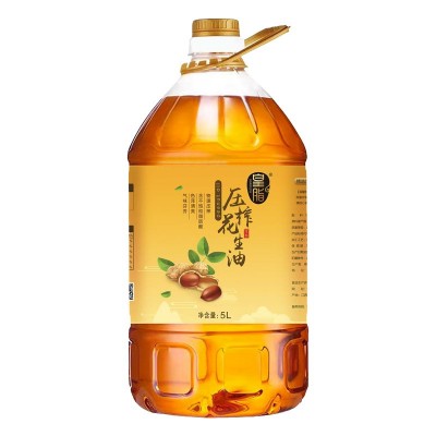 浓香型花生油5L一级物理压榨批发源头工厂一件代发食用植物油图4