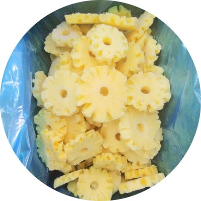 冷冻新鲜菠萝圈速冻去心菠萝圈常规厚度1.3cm 去皮去毛眼菠萝果肉图5