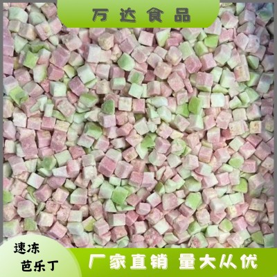 速冻高品质芭乐丁，速冻当季芭乐，工厂直销出口芭乐丁图2