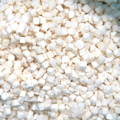 速冻马蹄丁 冷冻马蹄丁速冻荸荠丁6mm*6mm 8mm*8mm火锅料燕饺饮料