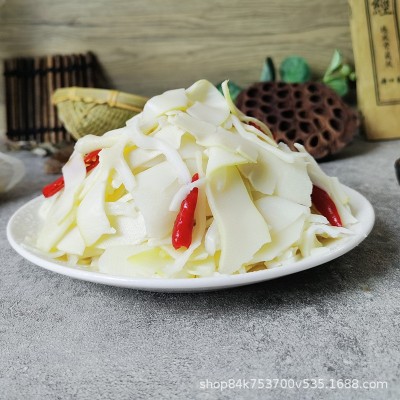 厂家直供免泡发糯米笋笋丝餐饮食材脆嫩笋尖竹笋500克春笋批发图2