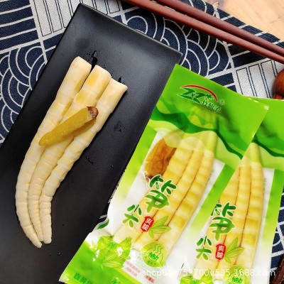 泡椒笋尖开袋即食柠檬山椒罗汉小竹笋酸辣脆嫩小包装批发休闲零食图3