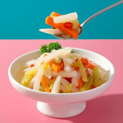 盖世商用下饭菜什锦泡菜1kg清新开胃常温储存即食下饭小凉菜餐饮图3