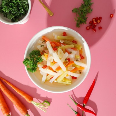 盖世商用下饭菜什锦泡菜1kg清新开胃常温储存即食下饭小凉菜餐饮图4
