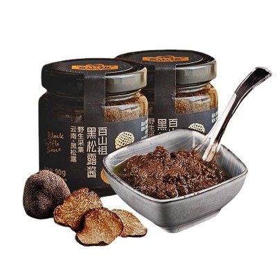 百山祖黑松露酱拌饭酱拌面酱调味料调味酱意大利面酱牛排酱90g/瓶图5